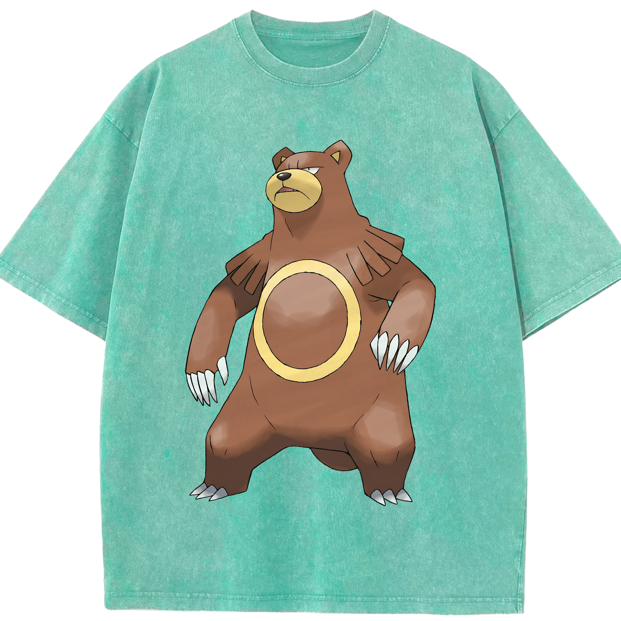 （画像用） ポケットモンスター Pokémon 綿100% ヴィンテージ風 半袖Tシャツ（フロントプリント）